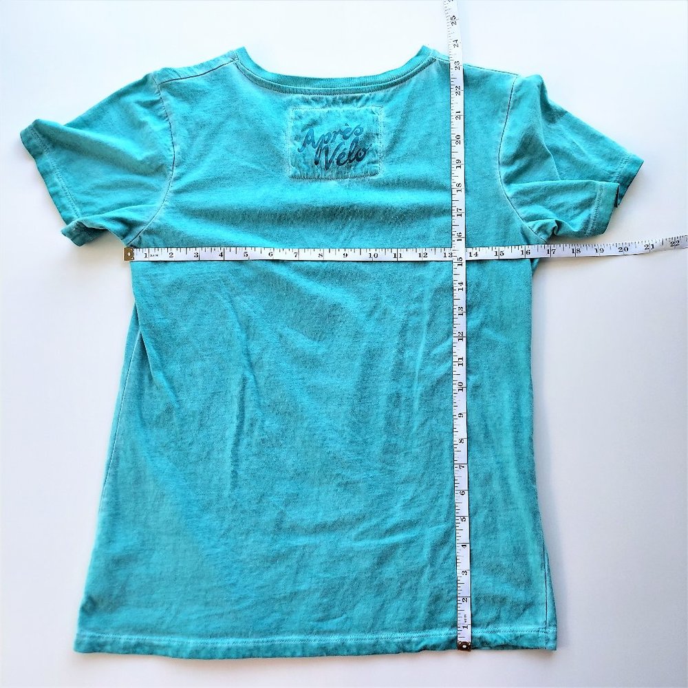 APRES VELO "Love Handles" fun t-shirt, WMN's sz S - Picture 9 of 12